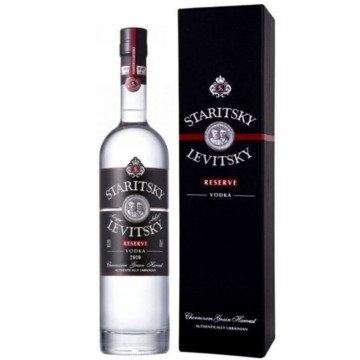Staritsky levitsky reserve vodka giftpack 070 ltr
